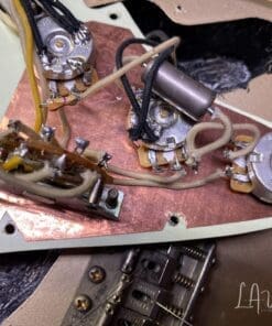 Rutters S-Style Electric Guitar in Gold - Budz Pickups! - Image 13