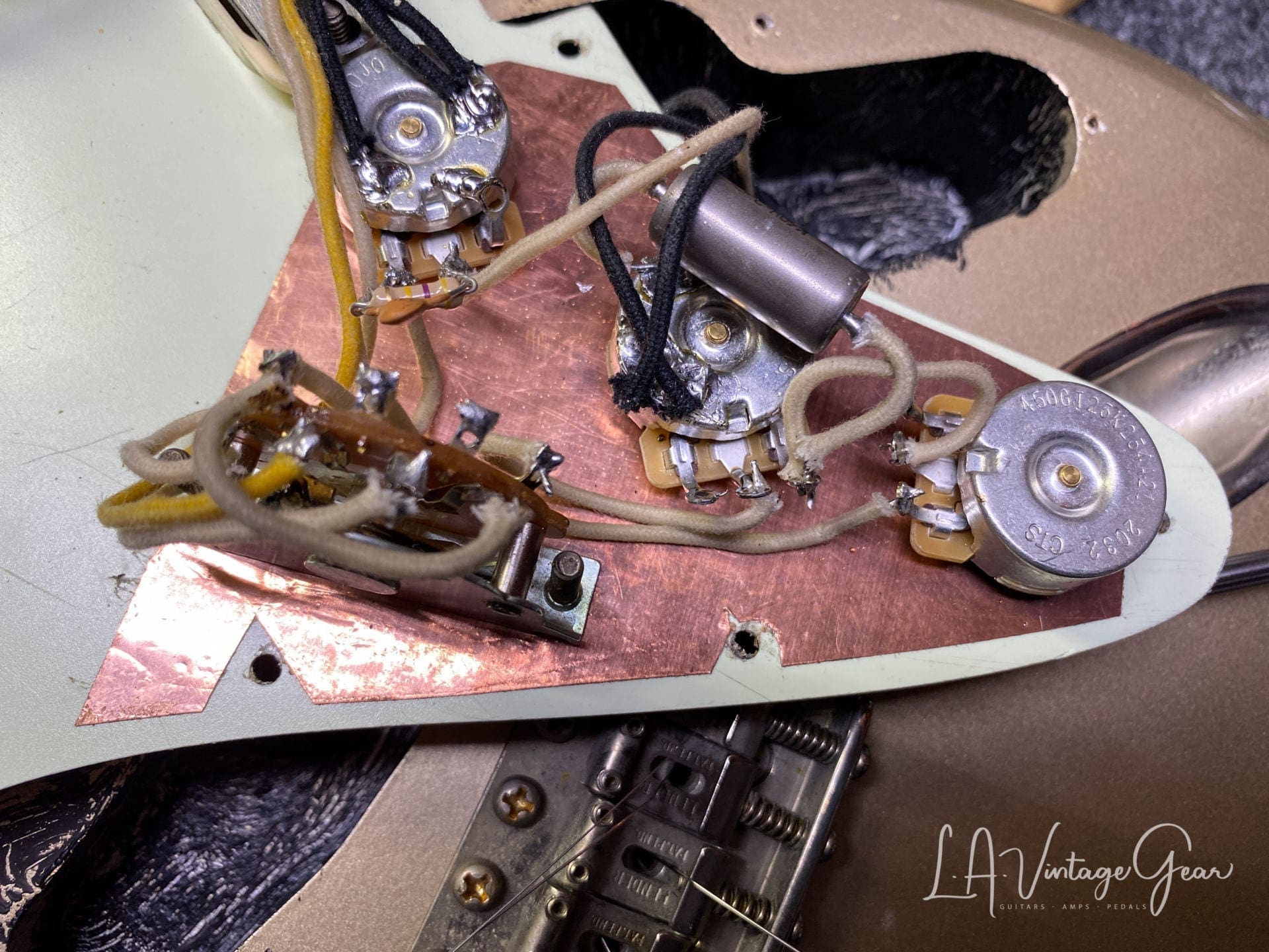 Rutters S-Style Electric Guitar in Gold - Budz Pickups! - Image 19