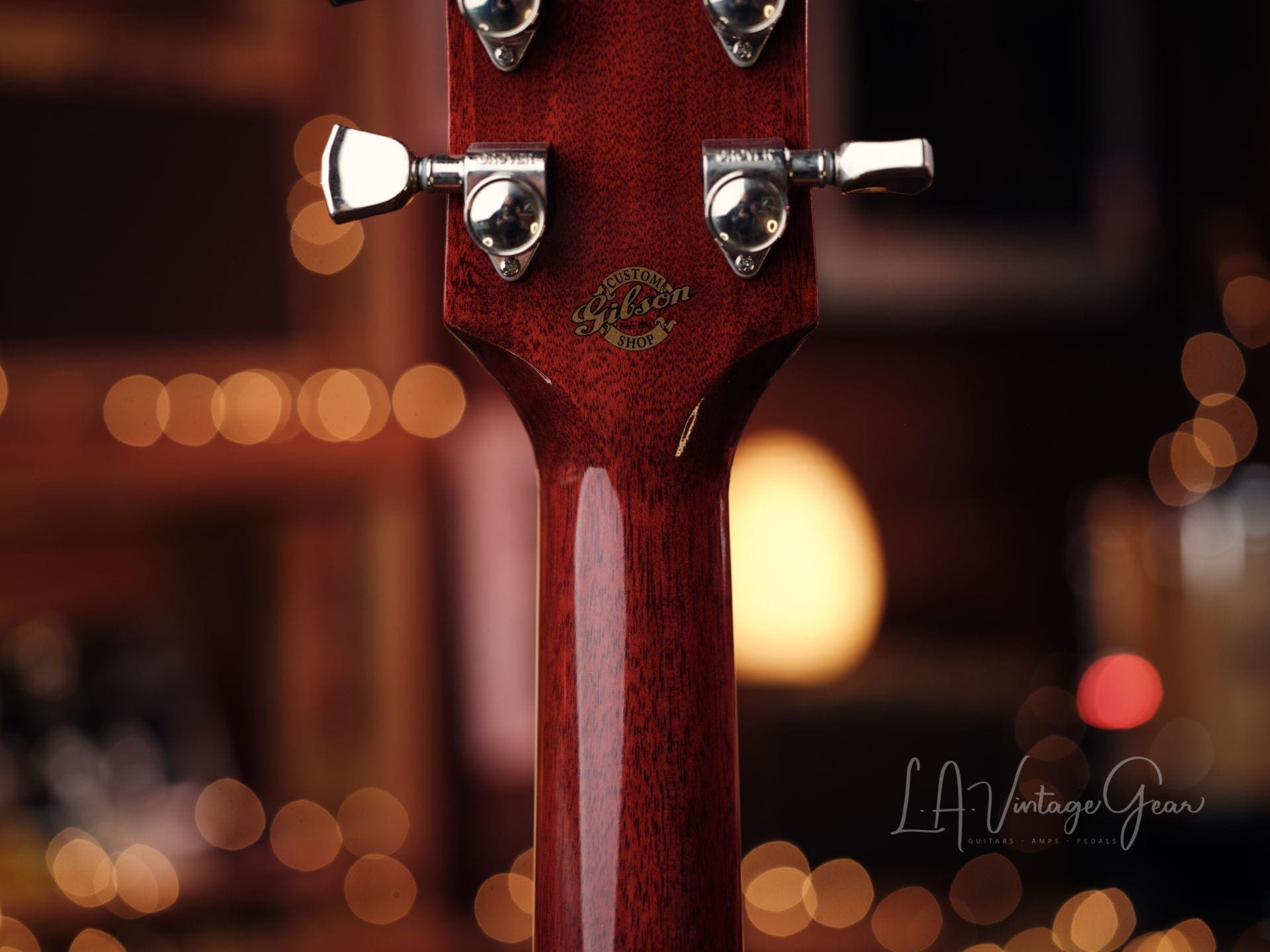 Gibson Custom Shop Dove 1960's Acoustic Guitar (2014) - Vintage Cherry Burst Finish - Image 9