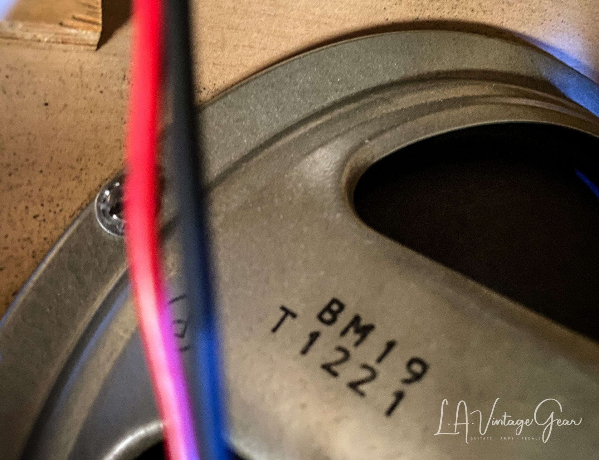 Kerry Wright Recovered Marshall 4 x 12 Straight Cab - Original Celestion Black Back Rola Speakers! - Image 7