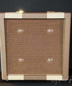 Kerry Wright 4 x 8  Blonde & Brown Tolex Speaker Cabinet - With JBL D2808 Speakers - Yea Baby !