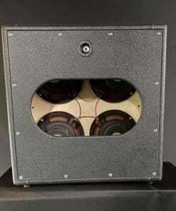 Kerry Wright Custom 4 x 8 Cab - Green Levant Finish Checker Board Grill Cloth & Trusonic  Speakers - Image 2