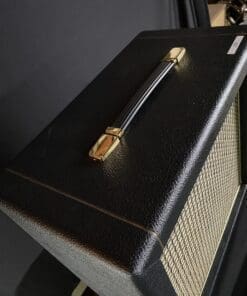 Kerry Wright Custom 4 x 8 Cab - Green Levant Finish Checker Board Grill Cloth & Trusonic  Speakers - Image 5