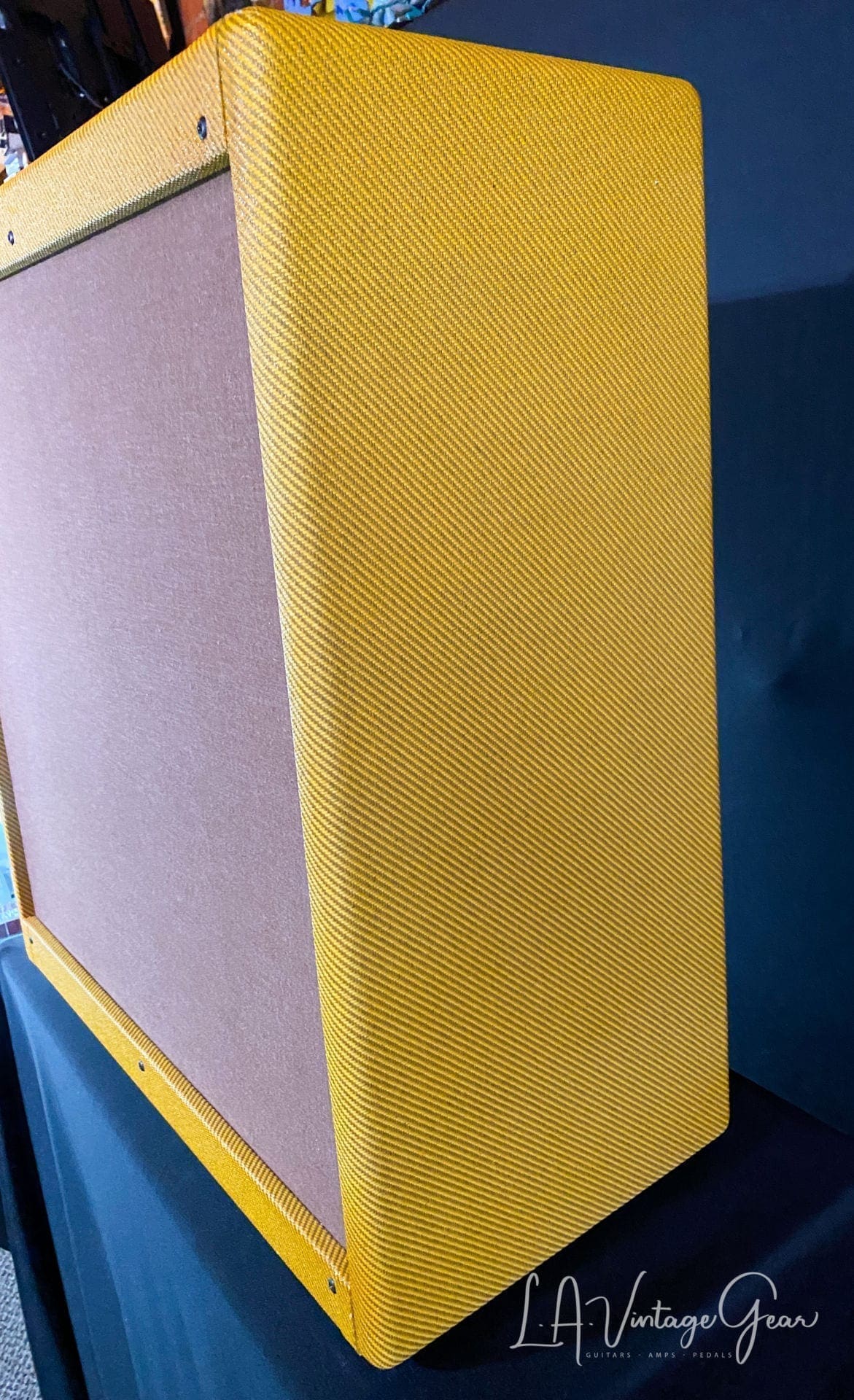 Kerry Wright Custom Cab 4 x 10 Tweed - With Jensen P10R Speakers - Image 4