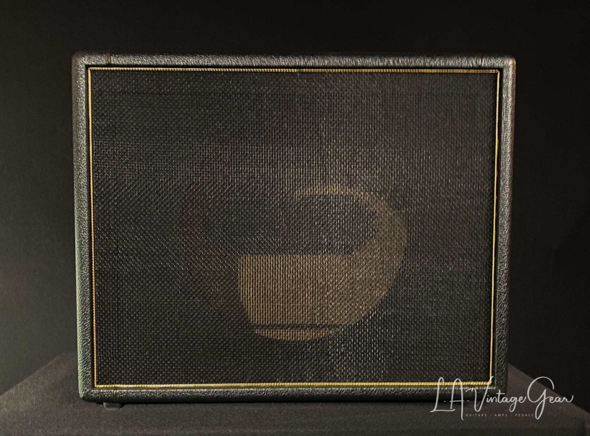 Kerry Wright 1 x 12 Custom Cab - Green Levant & Black Grill Cloth Unloaded Cabinet