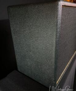 Kerry Wright 1 x 12 Custom Cab - Green Levant & Black Grill Cloth Unloaded Cabinet - Image 3