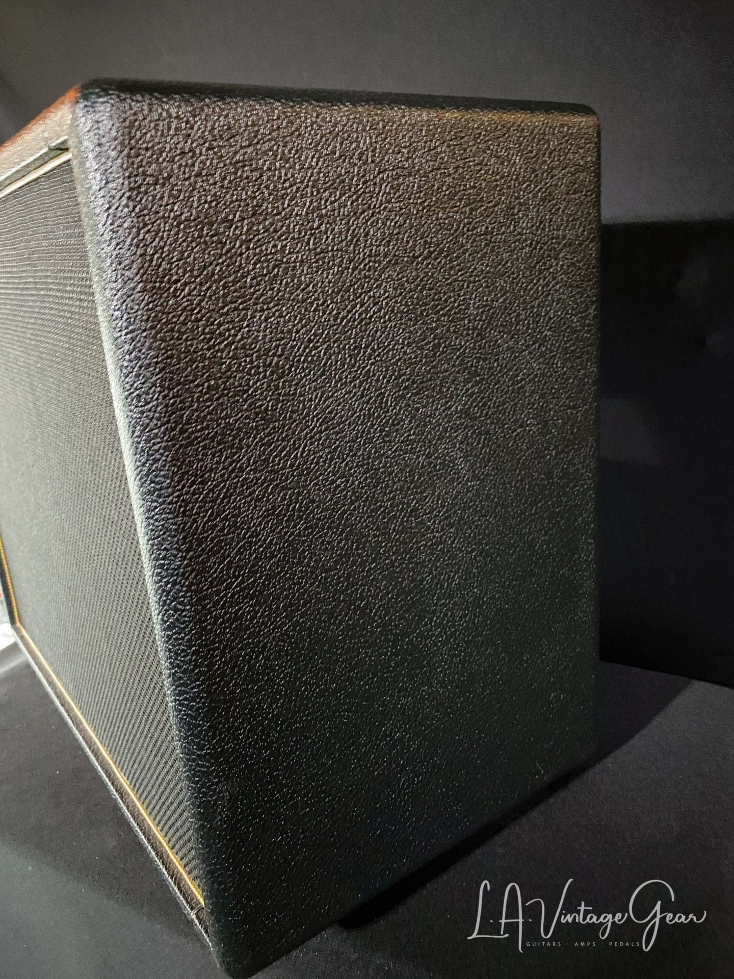 Kerry Wright 1 x 12 Custom Cab - Green Levant & Black Grill Cloth Unloaded Cabinet - Image 4