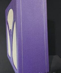 Kerry Wright 3 x 10 Custom Cab - Purple Tolex & Alnico Kodak Speakers - Wacky KW Build ! - Image 4