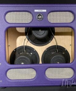 Kerry Wright 3 x 10 Custom Cab - Purple Tolex & Alnico Kodak Speakers - Wacky KW Build ! - Image 3