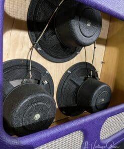 Kerry Wright 3 x 10 Custom Cab - Purple Tolex & Alnico Kodak Speakers - Wacky KW Build ! - Image 7