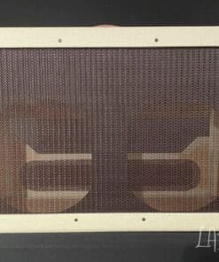 Kerry Wright 2 x 12 Custom Cab Unloaded - Cream Tolex & Brown Grill Cloth