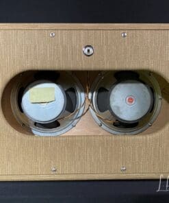 Kerry Wright 2 x 10 Custom Cab - Brown Textured Finish & Vintage Celestion CL13 Speakers - Image 2