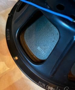 Fender 4 x 12 Cab Recovered by Kerry Wright - Black Tolex with Jensen P12N Speakers - Image 11