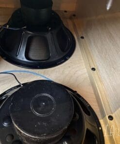 Fender 4 x 12 Cab Recovered by Kerry Wright - Black Tolex with Jensen P12N Speakers - Image 10