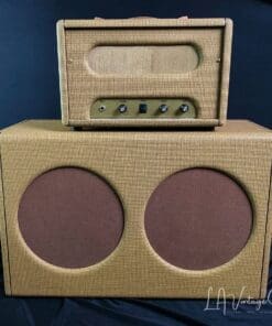 Kerry Wright Custom 2 x 12 Cab & Head with 6L6 Chassis - 'Brown Stripe Stack' with Fane Speakers