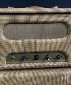 Kerry Wright Custom 2 x 12 Cab & Head with 6L6 Chassis - 'Brown Stripe Stack' with Fane Speakers - Image 3