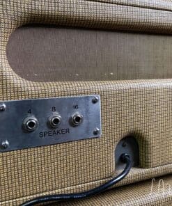 Kerry Wright Custom 2 x 12 Cab & Head with 6L6 Chassis - 'Brown Stripe Stack' with Fane Speakers - Image 4