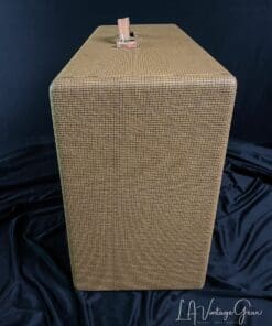 Kerry Wright Custom 2 x 12 Cab & Head with 6L6 Chassis - 'Brown Stripe Stack' with Fane Speakers - Image 6