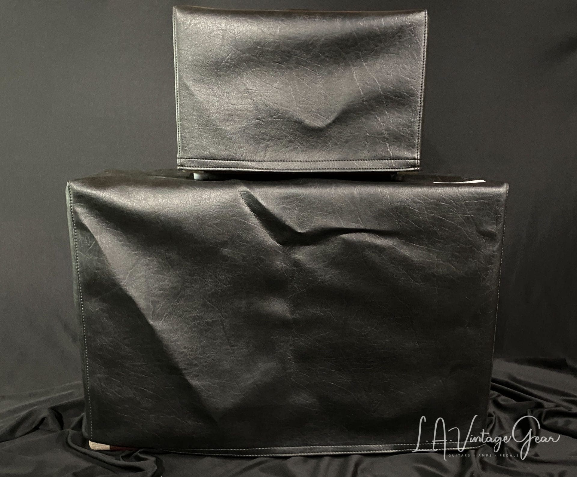 Kerry Wright Custom 2 x 12 Cab & Head with 6L6 Chassis - 'Burgundy Cream Stack' & Celestion Greenbacks - Image 18