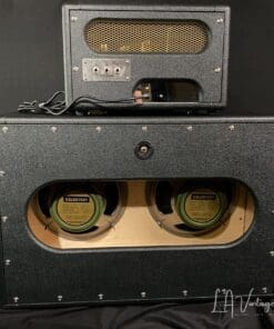 Kerry Wright Custom 2 x 12 Cab & Head with 6L6 Chassis - 'Green Levant Stack' & Celestion Greenbacks - Image 2