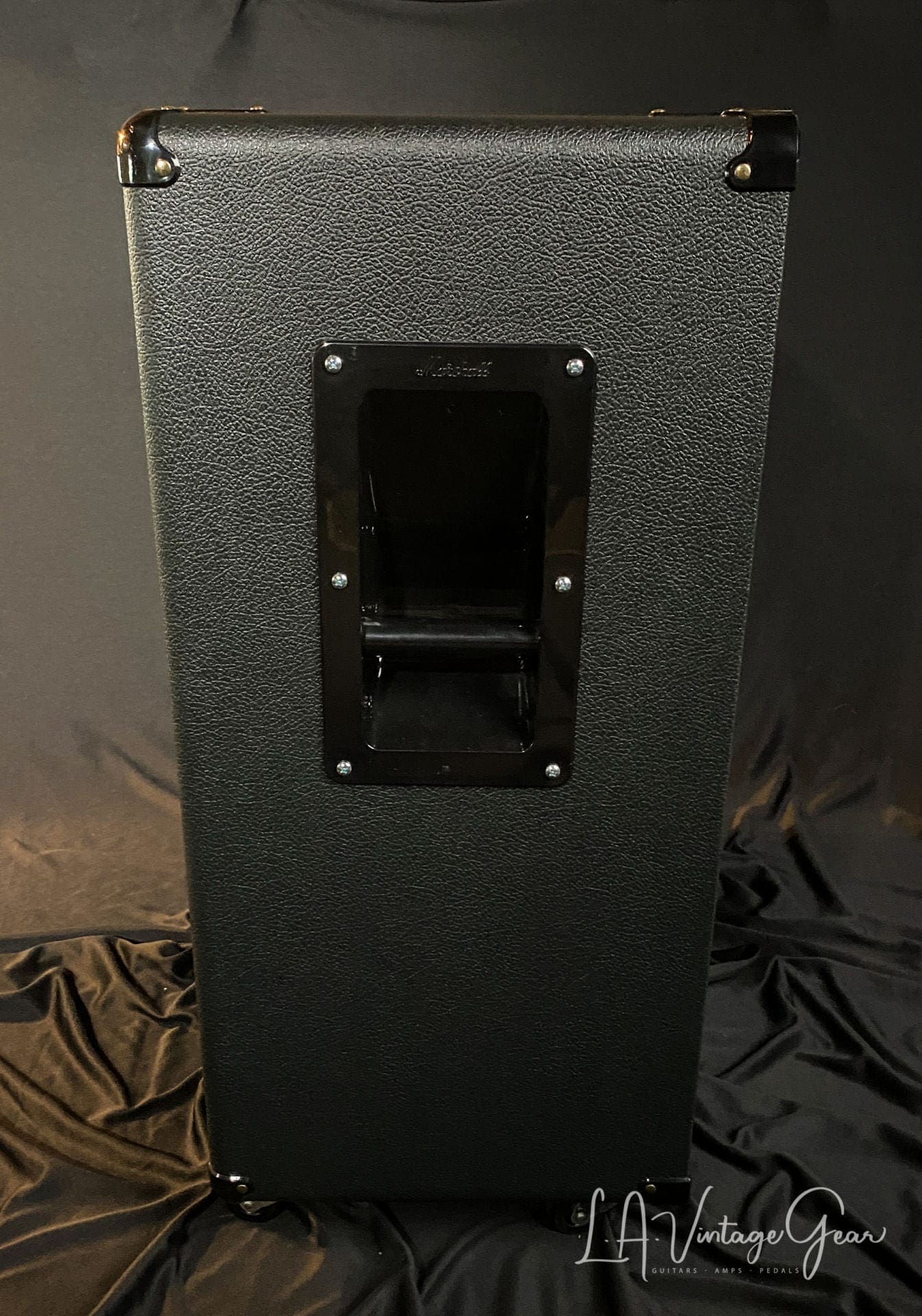 Kerry Wright Recovered Marshall 4 x 12 Straight Cab - Original Celestion Black Back Rola Speakers! - Image 3