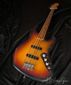 Fender Artist Series Jaco Pastorius Fretless Jazz Bass Guitar-Pau Ferro Fingerboard & 3T Sunburst