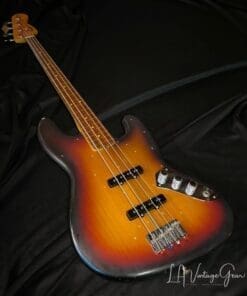 Fender Artist Series Jaco Pastorius Fretless Jazz Bass Guitar-Pau Ferro Fingerboard & 3T Sunburst - Image 3
