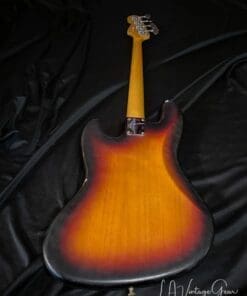 Fender Artist Series Jaco Pastorius Fretless Jazz Bass Guitar-Pau Ferro Fingerboard & 3T Sunburst - Image 8
