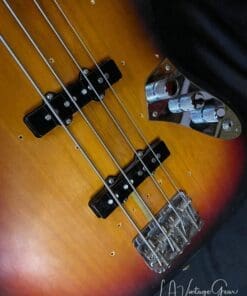 Fender Artist Series Jaco Pastorius Fretless Jazz Bass Guitar-Pau Ferro Fingerboard & 3T Sunburst - Image 6