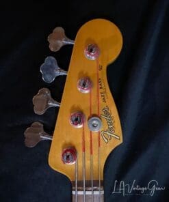 Fender Artist Series Jaco Pastorius Fretless Jazz Bass Guitar-Pau Ferro Fingerboard & 3T Sunburst - Image 12