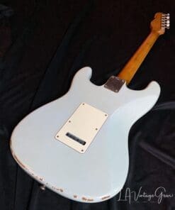 K-Line Springfield S-Style Guitar in Sonic Blue - Image 9