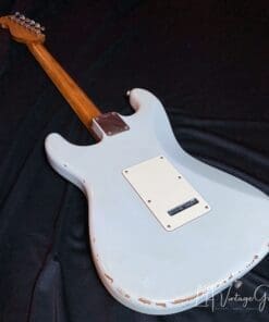 K-Line Springfield S-Style Guitar in Sonic Blue - Image 11