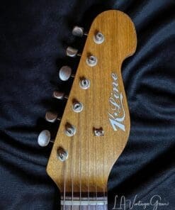 K-Line Springfield S-Style Guitar in Sonic Blue - Image 15
