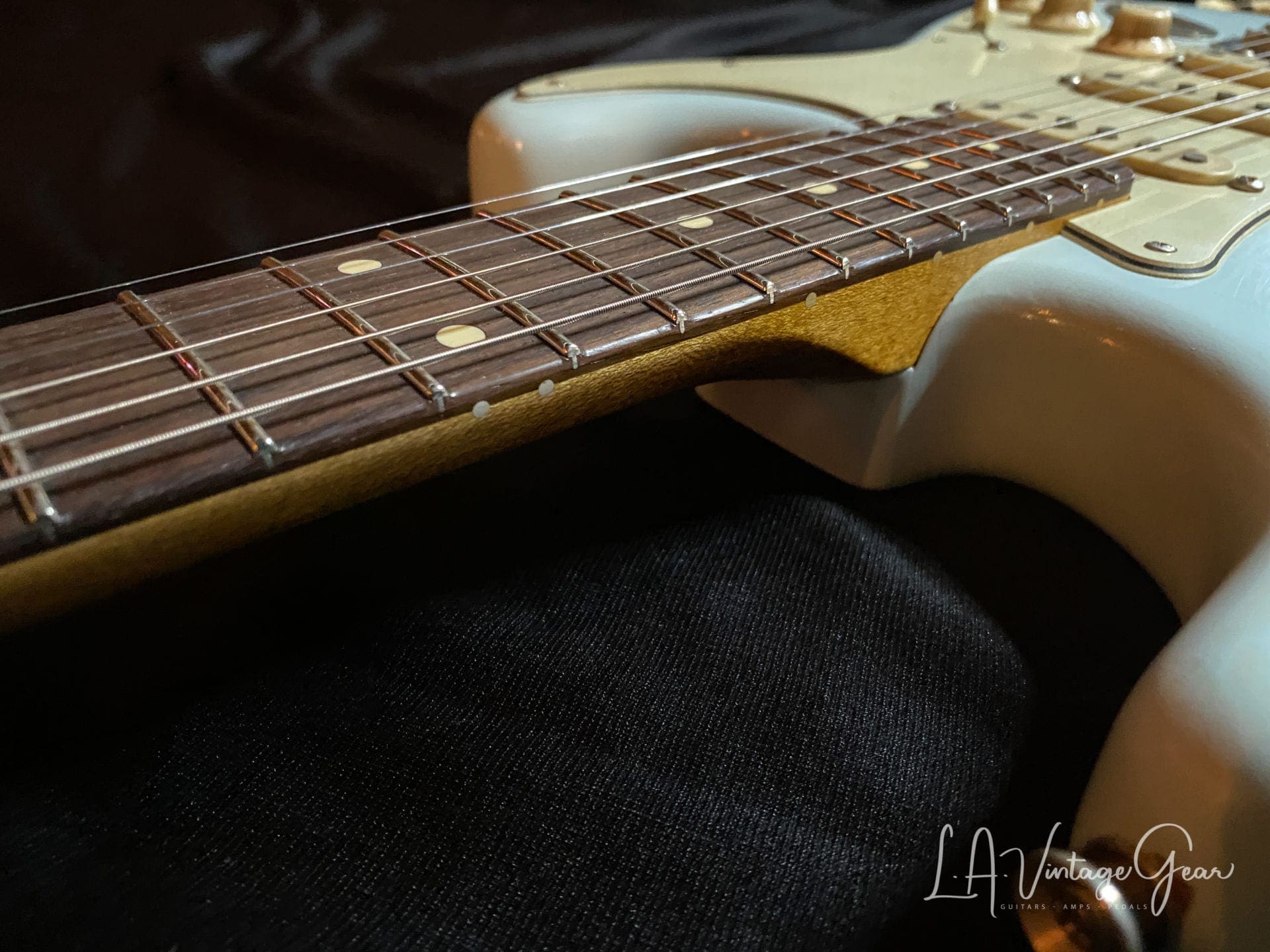 K-Line Springfield S-Style Guitar in Sonic Blue - Image 8