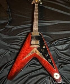 Echopark Vanguard '59  Electric Guitar in Burgundy Finish - Korina Body ! Wow - What a Guitar ! - Image 2