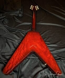 Echopark Vanguard '59  Electric Guitar in Burgundy Finish - Korina Body ! Wow - What a Guitar ! - Image 7