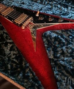 Echopark Vanguard '59  Electric Guitar in Burgundy Finish - Korina Body ! Wow - What a Guitar ! - Image 16