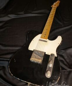 K-Line Black Truxton Electric Guitar - Ash Body - Great Weight - Another build from our top builders