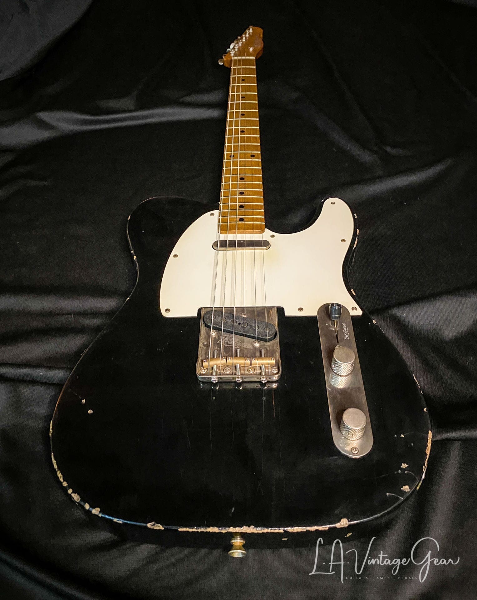 K-Line Black Truxton Electric Guitar - Ash Body - Great Weight - Another build from our top builders - Image 3