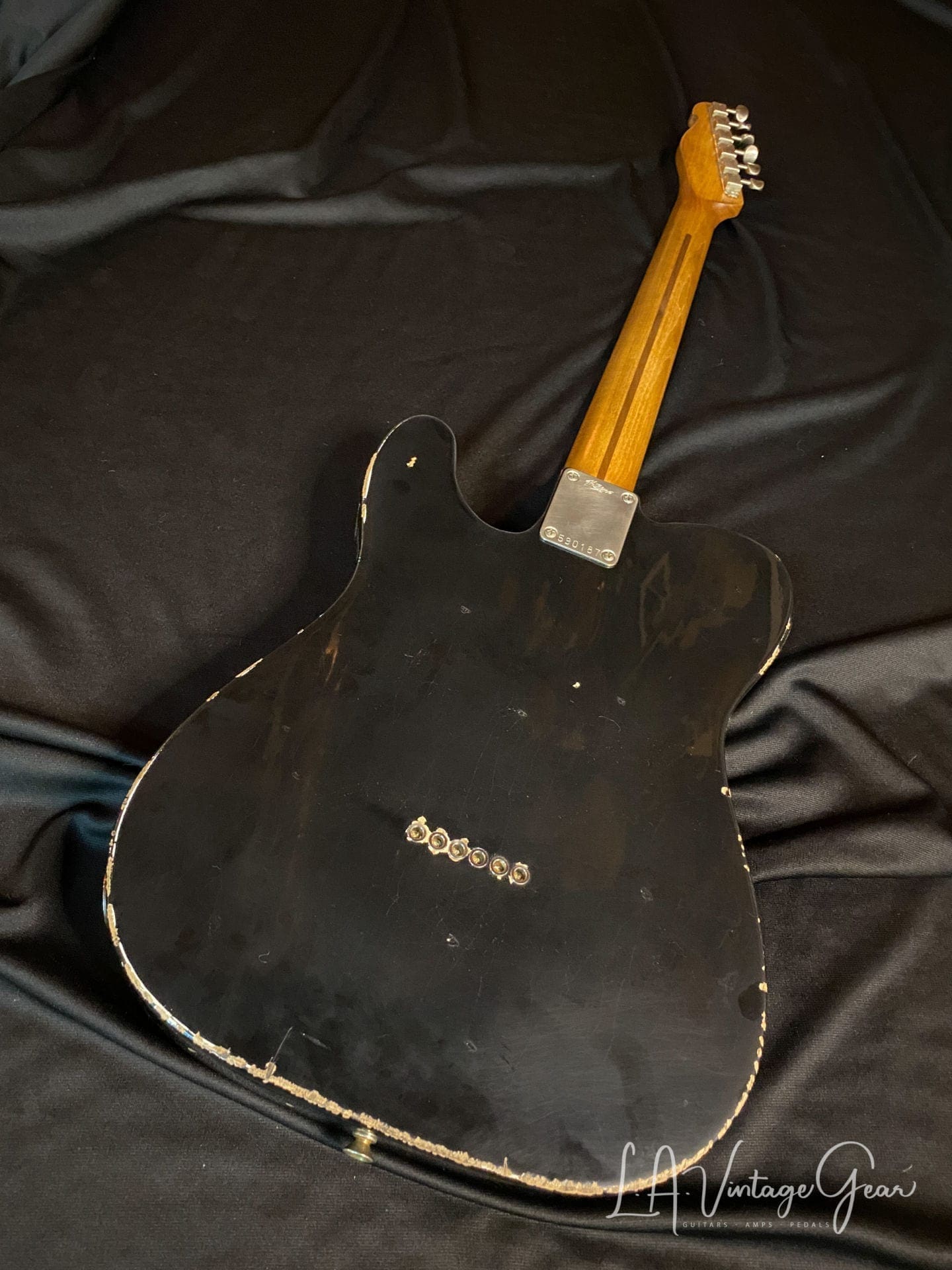 K-Line Black Truxton Electric Guitar - Ash Body - Great Weight - Another build from our top builders - Image 7