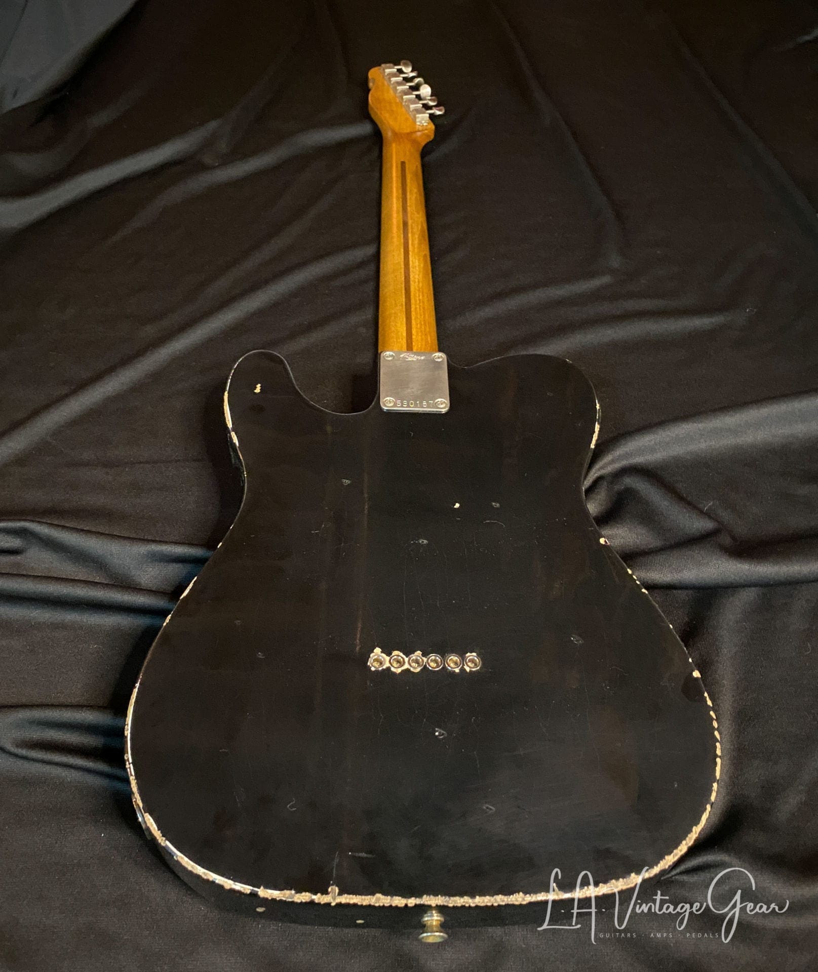 K-Line Black Truxton Electric Guitar - Ash Body - Great Weight - Another build from our top builders - Image 6