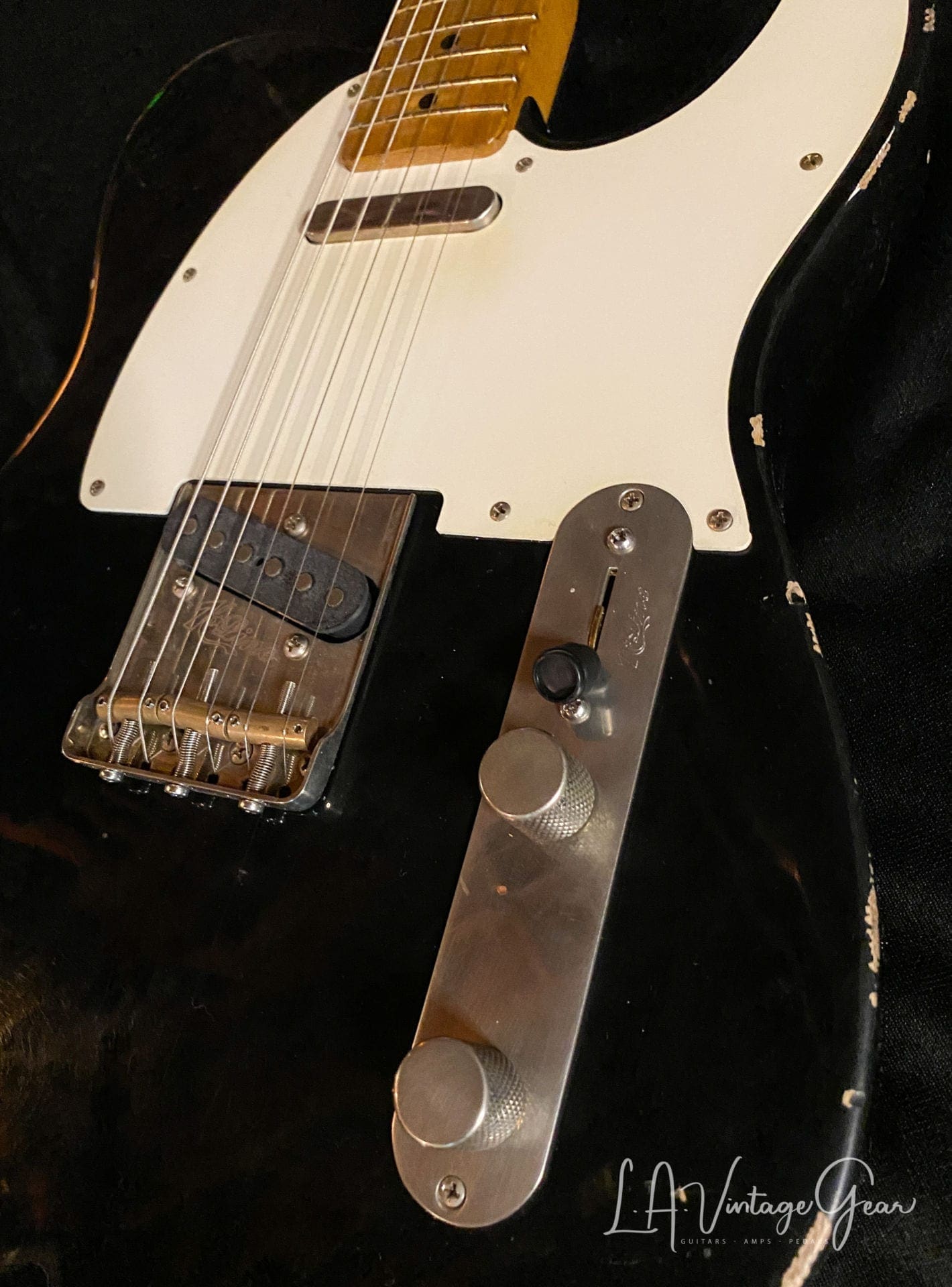 K-Line Black Truxton Electric Guitar - Ash Body - Great Weight - Another build from our top builders - Image 8