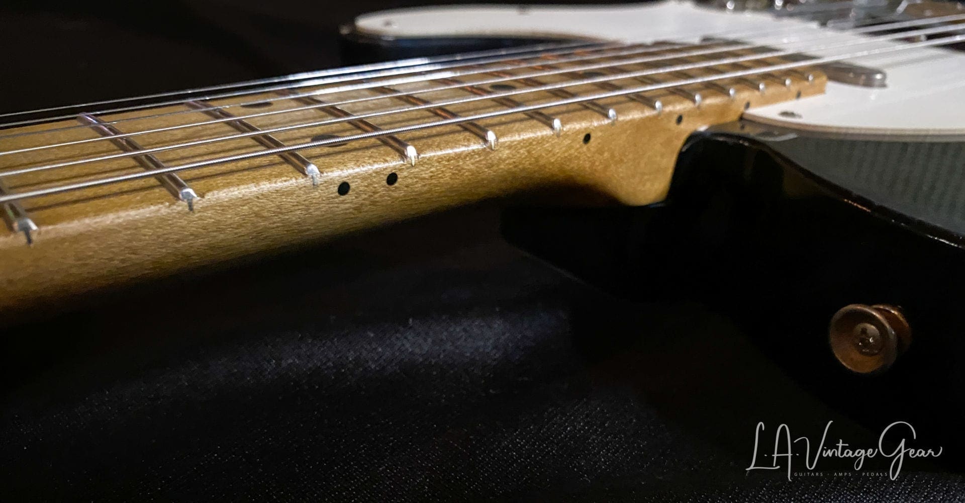 K-Line Black Truxton Electric Guitar - Ash Body - Great Weight - Another build from our top builders - Image 15