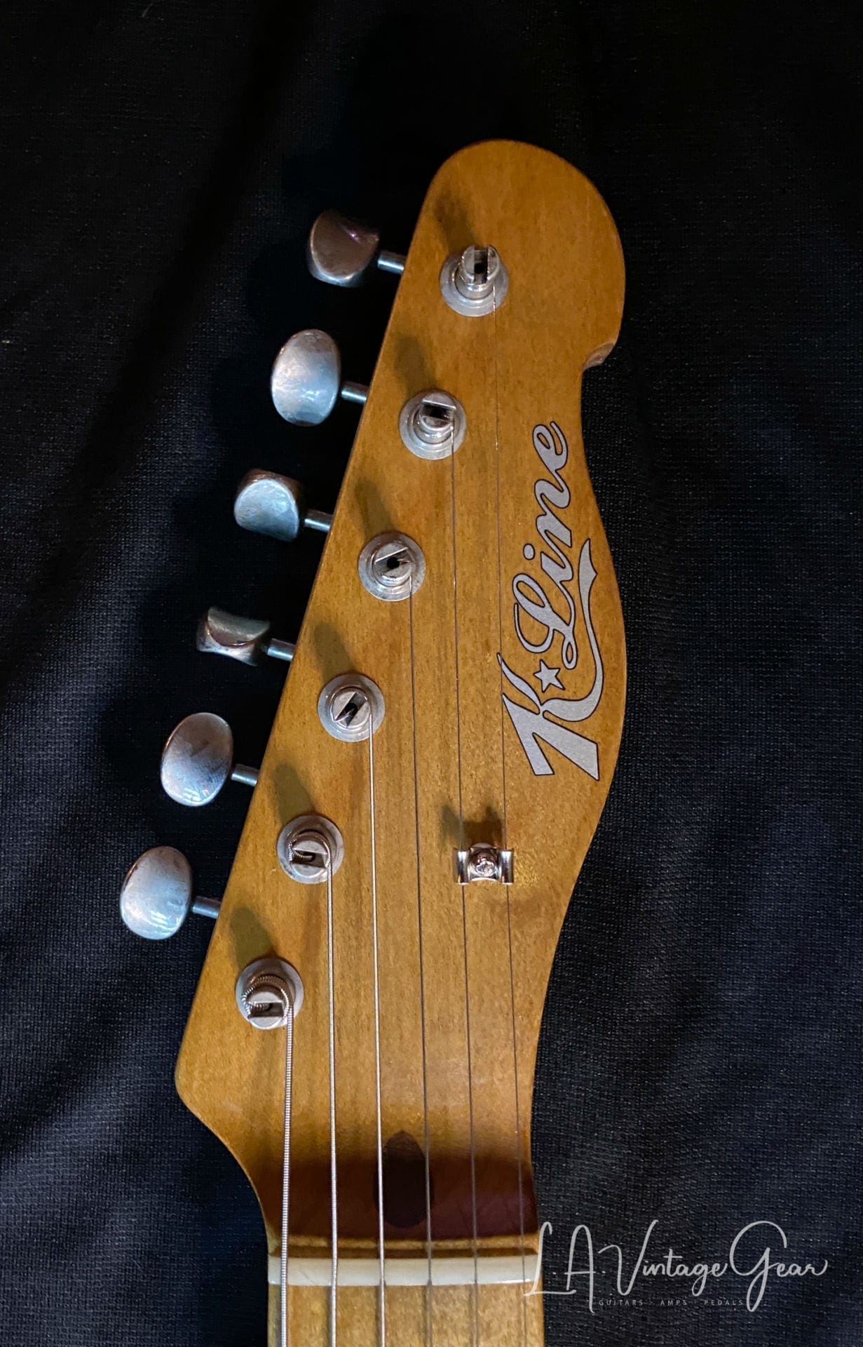 K-Line Black Truxton Electric Guitar - Ash Body - Great Weight - Another build from our top builders - Image 11