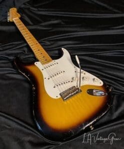 Fender Custom Shop '56 Reissue 2T Sunburst Stratocaster Electric Guitar (2012) - with COA & OHSC - Image 4