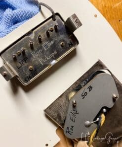 Marc Rutters Double Bound T-Style  Electric Guitar with Ron Ellis Pickups H+S (2017) - Image 15