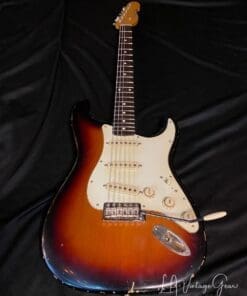 K-Line Springfield  3 Tone Sunburst S-Style Electric Guitar - Image 2