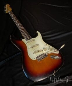K-Line Springfield  3 Tone Sunburst S-Style Electric Guitar - Image 3