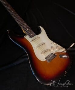 K-Line Springfield  3 Tone Sunburst S-Style Electric Guitar - Image 4