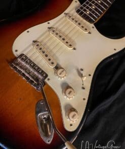 K-Line Springfield  3 Tone Sunburst S-Style Electric Guitar - Image 7